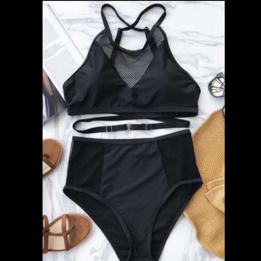 NWT CUPSHE High Waisted Bikini
